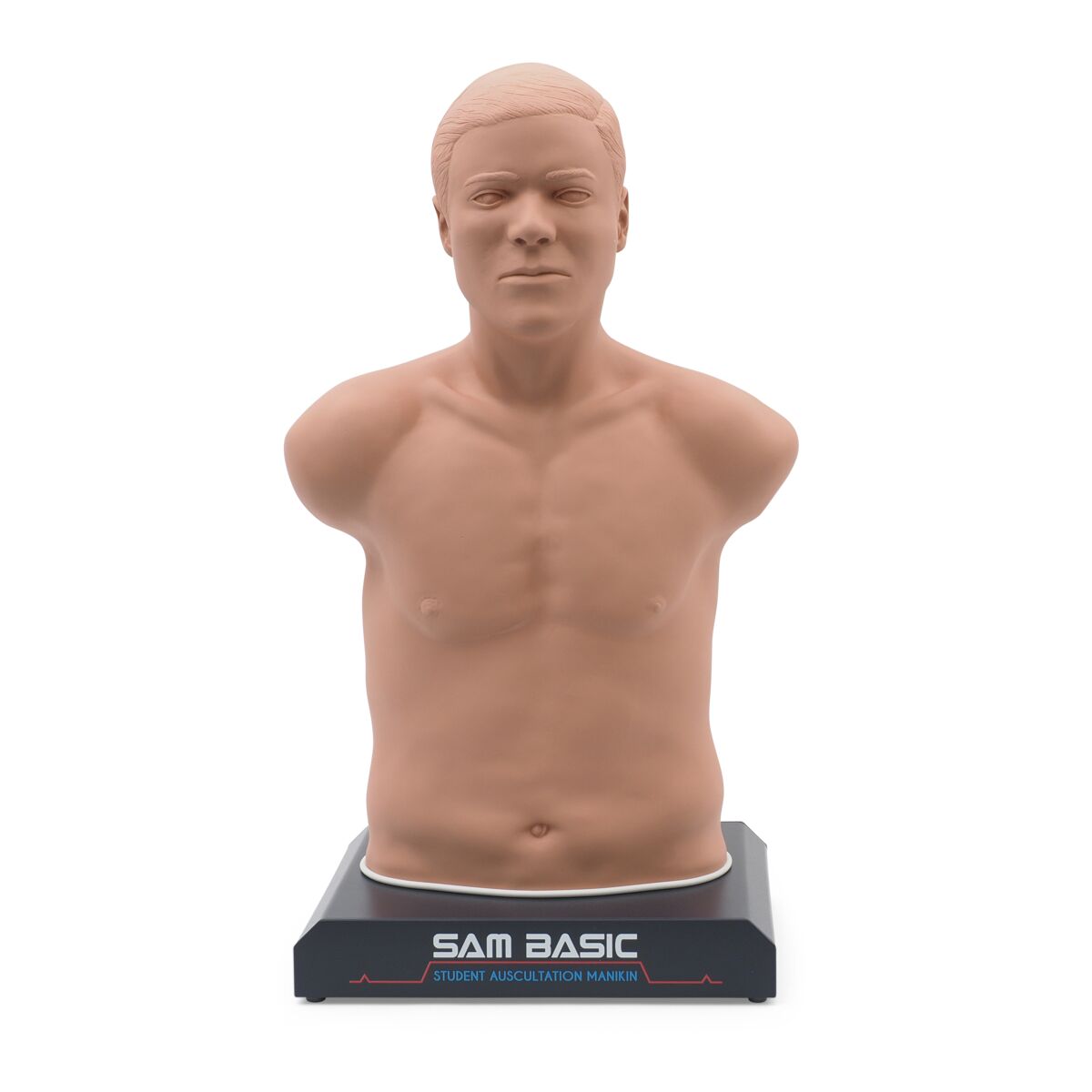 SAM Basic® - Affordable Adult Auscultation Manikin with Laptop