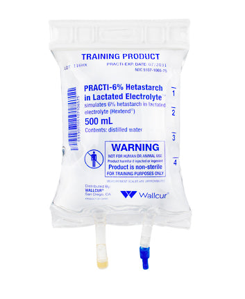 Practi-6% Hetastarch in Lactated Electrolyte™ 500 mL I.V. Solution Bag