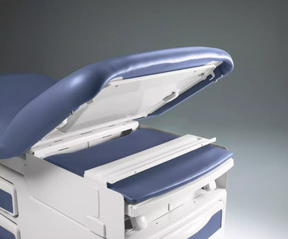 Ritter 204 Manual Exam Table with Drawer, Heated, Pelvic Tilt, Seamless 28in Upholstery Top