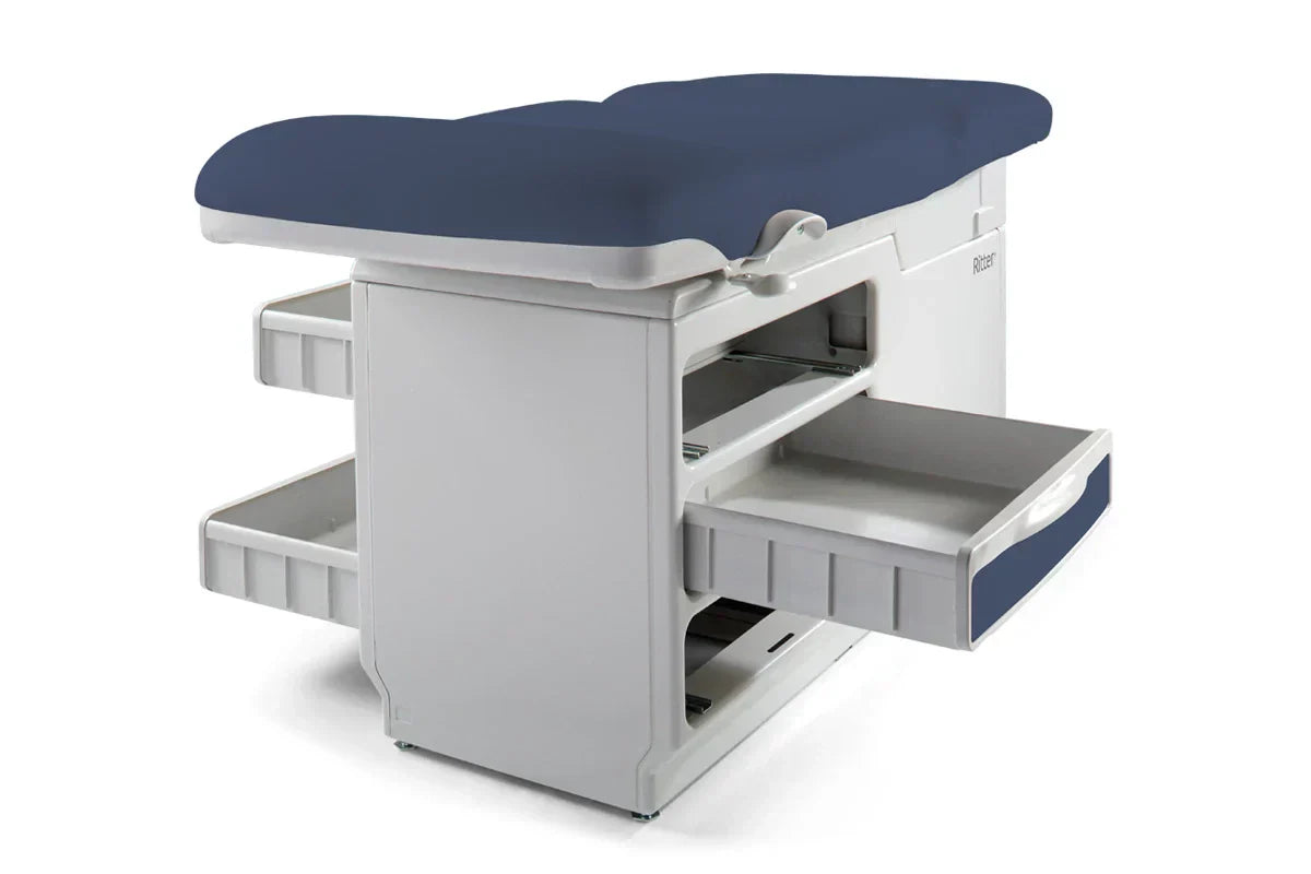 Ritter 204 Manual Examination Table Export with Flat 28in Upholstery Top