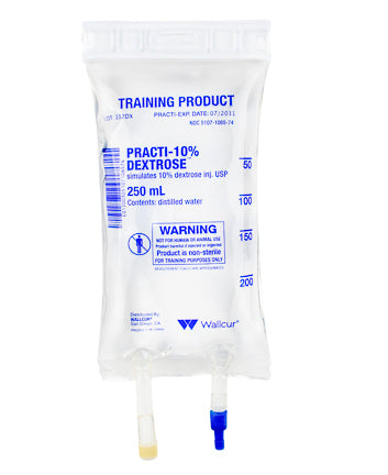 Practi-10% Dextrose™ 250 mL IV Solution Bag