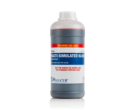 Practi-Simulated Blood™ 1000 mL Bottle For Training