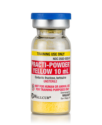 Practi-Powder® Yellow 10 mL (for training)