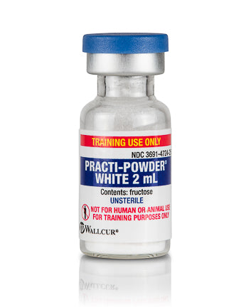 Practi-Powder® White 2 mL (for training)