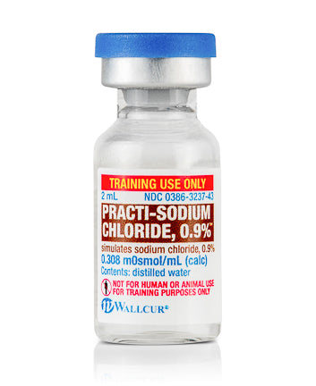 Practi-Sodium Chloride 0.9%™ 2 mL (for training)