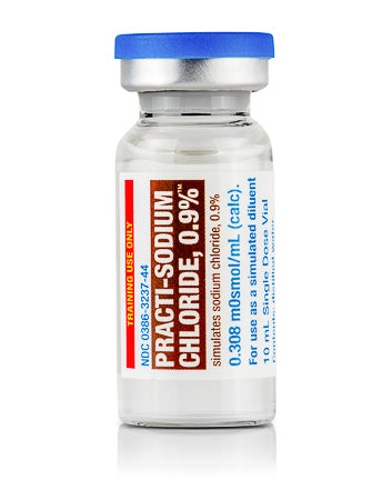 Practi-Sodium Chloride 0.9%™ 10 mL (for training)