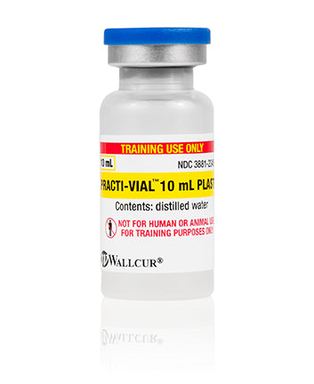 Practi-Vial™ 10 mL Plastic (for training)