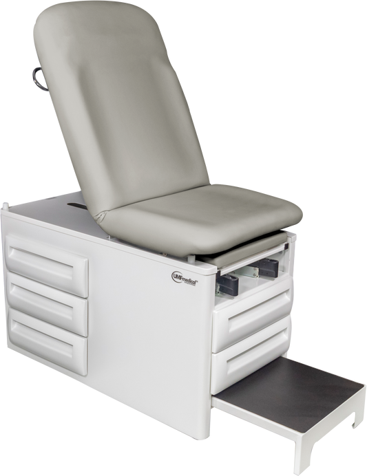 Manual Exam Table with Five Storage Drawers