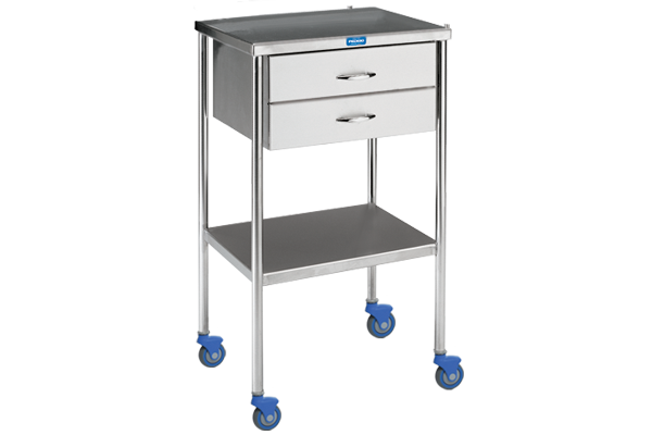 Utility Table With Shelf And Drawer (No Rail)