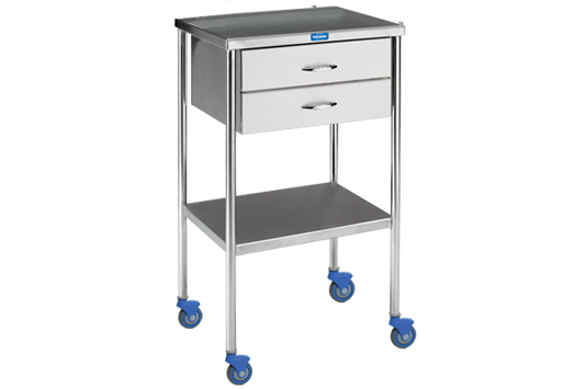 Utility Table With Shelf And Drawer (No Rail)