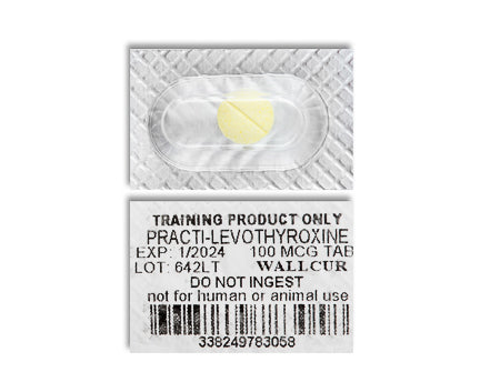 Practi-Levothyroxine™ 100 mcg (Synthroid) Oral Med For Training