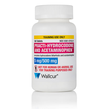 Practi-Hydrocodone & Acetaminophen™ 5 mg/500 mg Oral Med (for training)