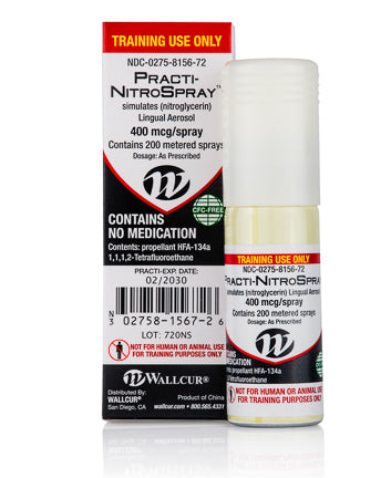 Practi-NitroSpray™ 400 mcg/spray For Training