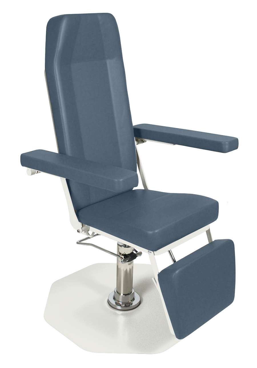 Phlebotomy Chair with Foot-Operated Pump