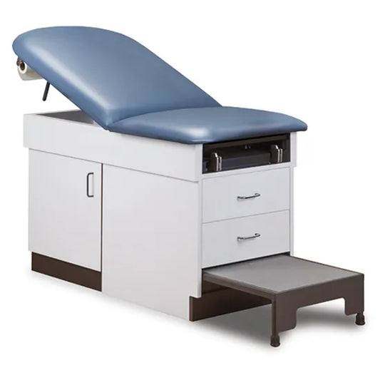 Family Practice Exam Table with Step Stool