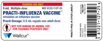 Practi-Influenza Vaccine™ Peel-N-Stick Labels (for training)