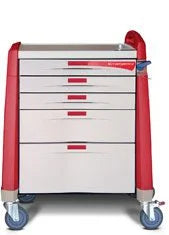 Avalo 6 Drawer Standard Height Emergency Crash Cart