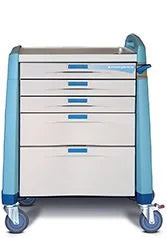 Avalo 6 Drawer Standard Height Emergency Crash Cart