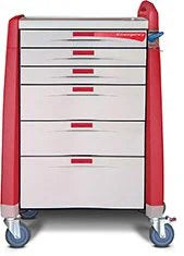 Avalo 6 Drawer Standard Height Emergency Crash Cart