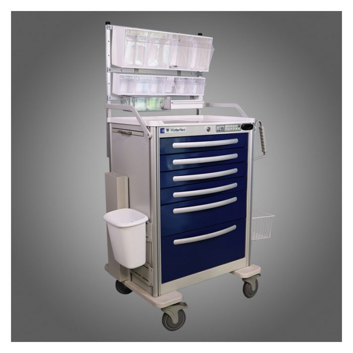 Aluminum Anesthesia Cart Accessory Package