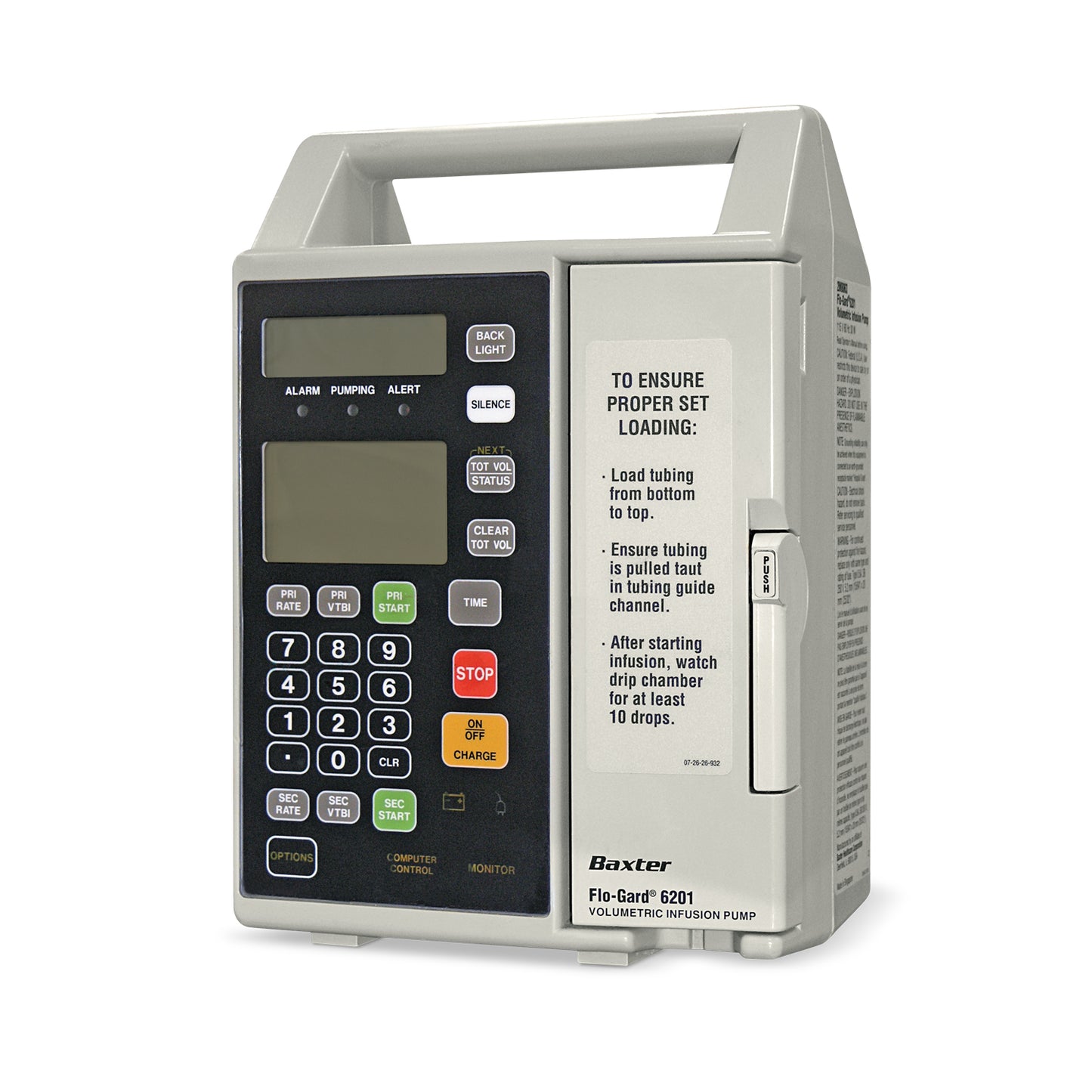 Baxter Flo-Gard 6201 Infusion Pump 