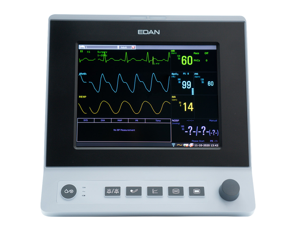 X10 Patient monitor with 10'' touch screen and Wi-Fi