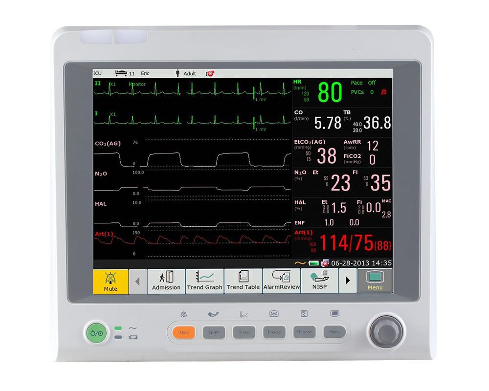 iM70 Patient monitor with 12'' screen and WiFi.