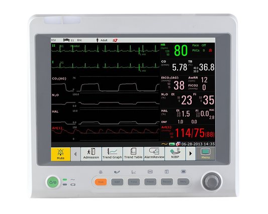 iM70 Patient monitor with 12'' screen and WiFi.