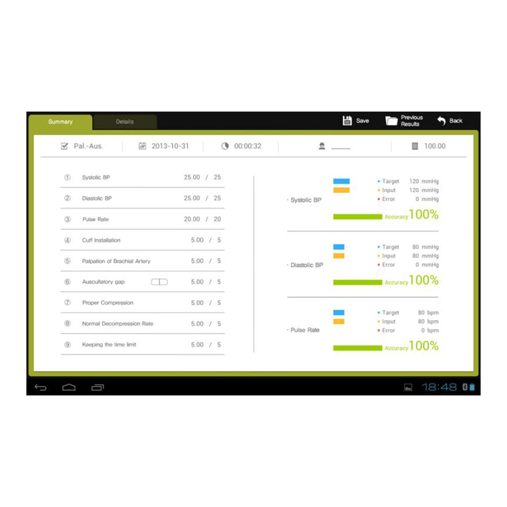 B.P/Pulse Assessment Simulator