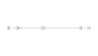 Extension Set Microbore Anti-Siphon Valve Fixed Male