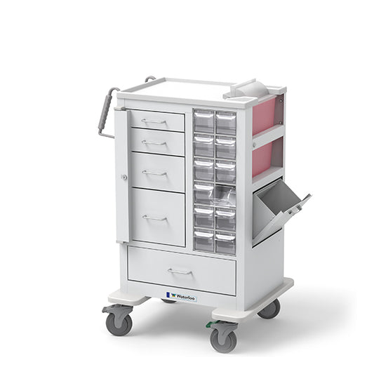 5-Drawer Tall Phlebotomy Cart