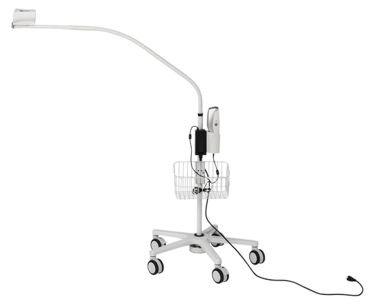 Extended Reach Vein Finder Wheeled Stand