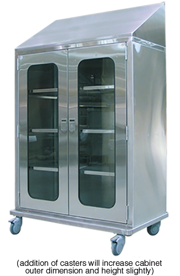 5 Shelves Flat Top Operating Room Cabinet