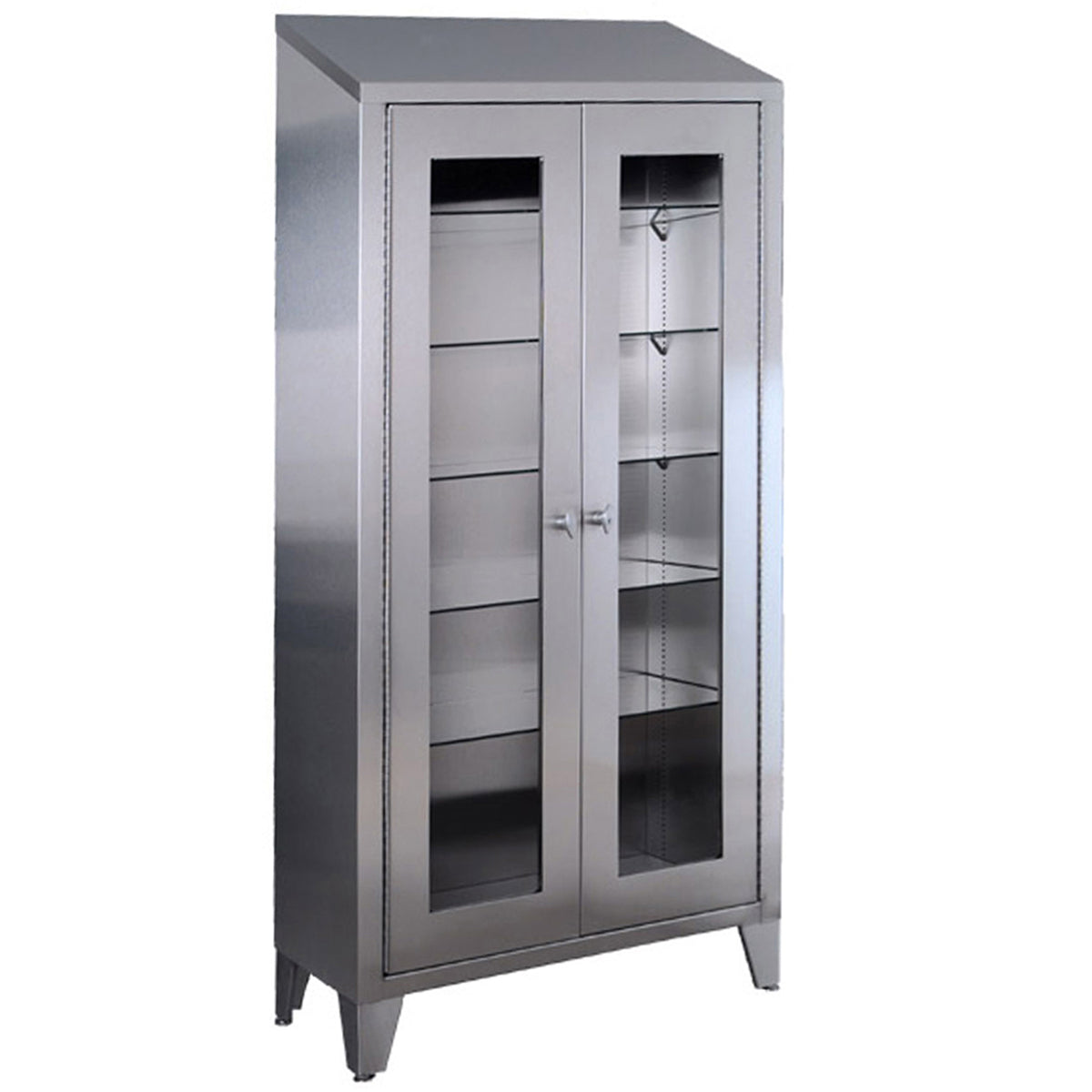 Large Slope-Top Storage Cabinet