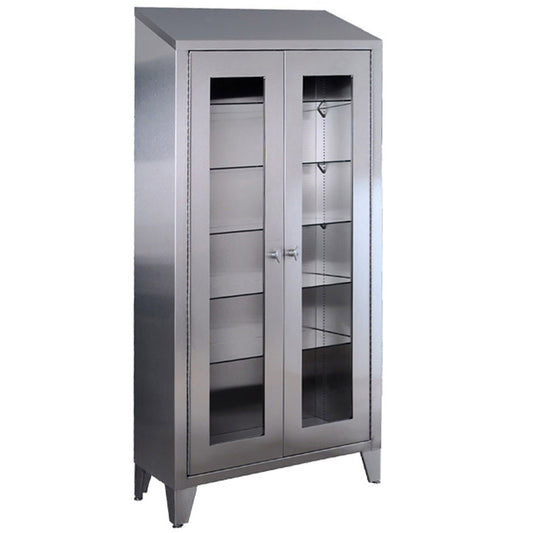 Large Slope-Top Storage Cabinet