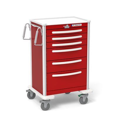 6-Drawer X-Tall Aluminum Emergency Cart