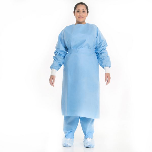 Procedure Gown with Knit Cuffs