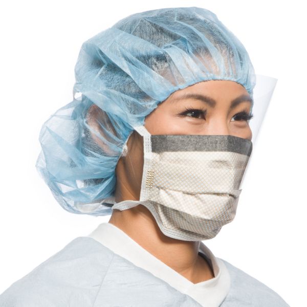 FLUIDSHIELD* Level 2 Fog-Free Surgical Mask, WrapAround Visor