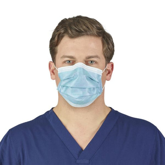 HALYARD* Aqua Level 3 Anti-fog Procedure Mask with Earloops