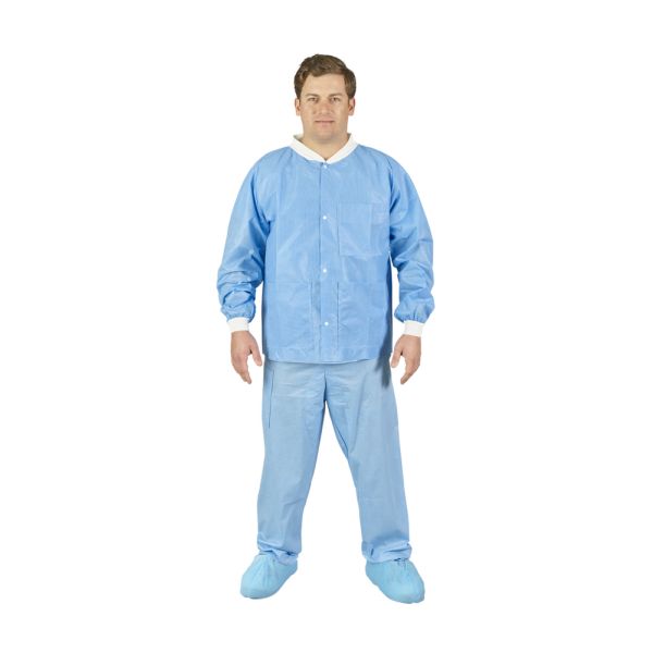 Medium Weight SMS Lab Jacket, Blue