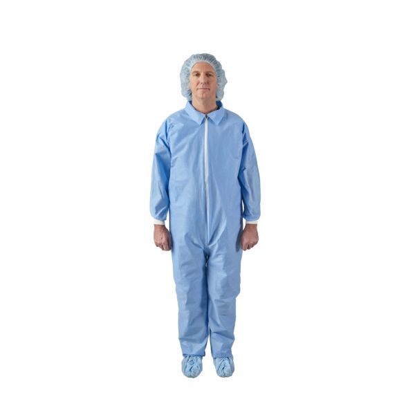 HALYARD* SMS Coverall, Blue