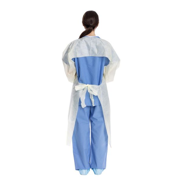 HALYARD* Medium Weight Tri-Layer Over-the-Head Isolation Gown