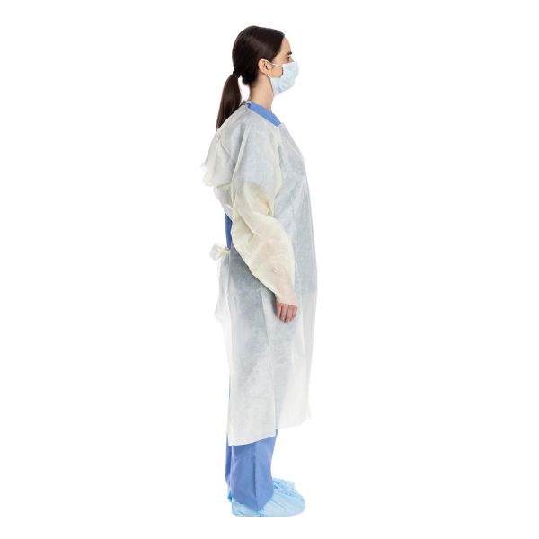 HALYARD* Medium Weight Tri-Layer Over-the-Head Isolation Gown