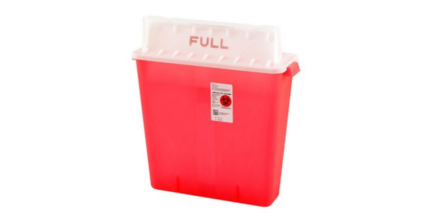 Monoject™ SharpStar™ Safety In-Room Sharps Container