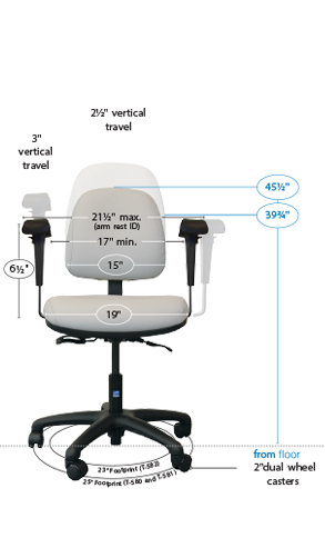 T-582 Ergo Tasks Chair