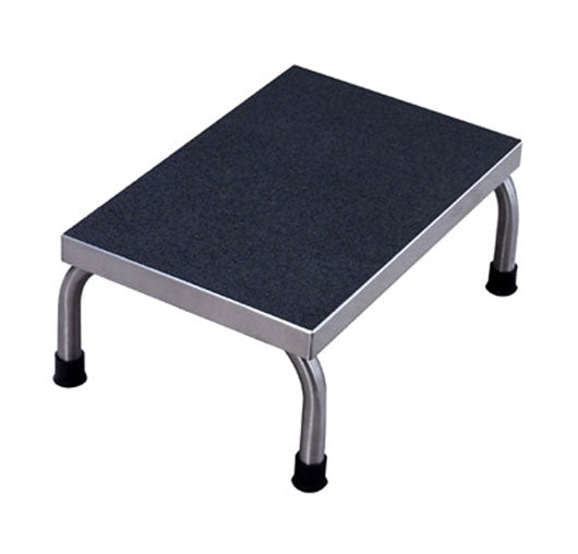 Heavy-Duty Stainless Steel Foot Stool - 12" X 18"