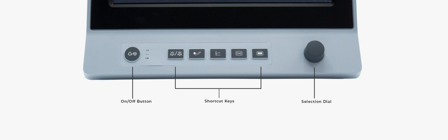 X10 Patient monitor with 10'' touch screen and Wi-Fi